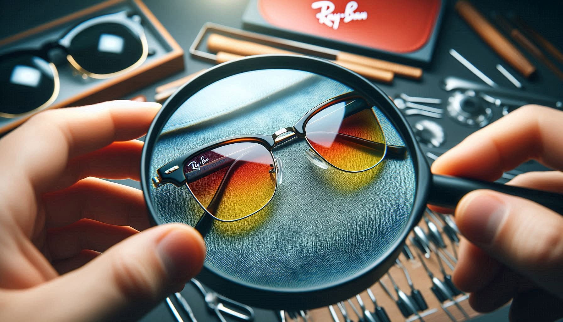 como saber si los lentes ray ban son originales