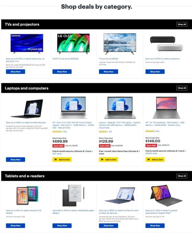 Best Buy Black Friday 2023 viernes negro ofertas folleto (9)