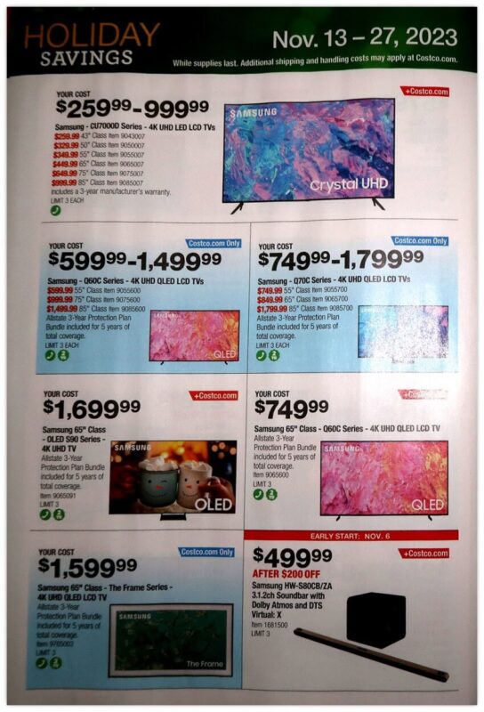 Costco Black Friday 2023 viernes negro ofertas folleto (14)