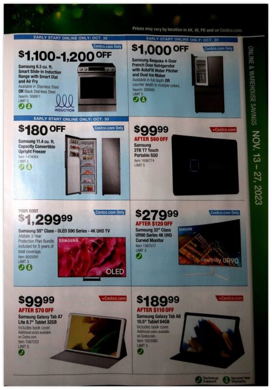 Costco Black Friday 2023 viernes negro ofertas folleto (15)