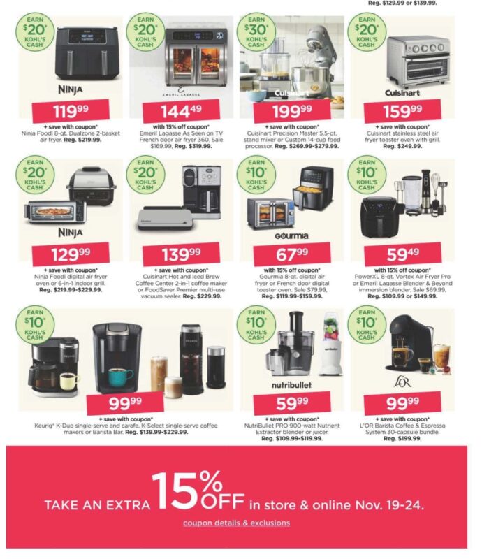 Kohls Black Friday Viernes Negro ofertas Page 15