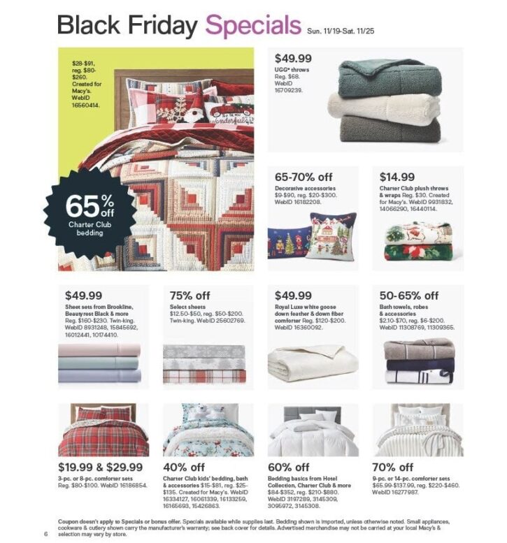 Macys Black Friday 2023 viernes negro ofertas folleto (6)