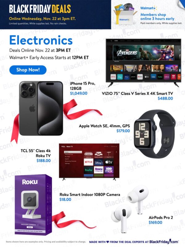 Walmart Black Friday 2023 viernes negro ofertas folleto (1)