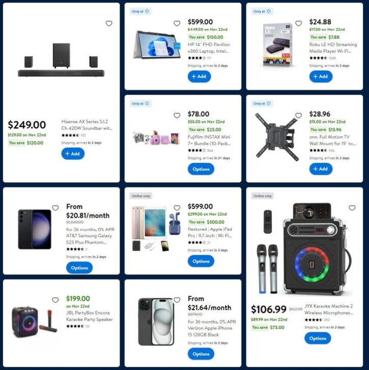 Walmart Black Friday 2023 viernes negro ofertas folleto (23)