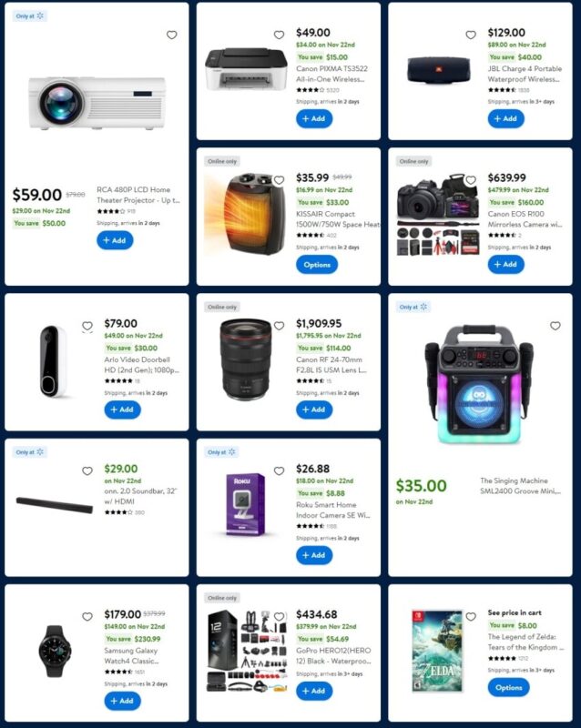 Walmart Black Friday 2023 viernes negro ofertas folleto (24)