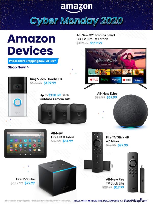 amazon cyber monday lunes 2020 1